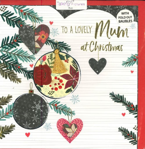 Picture of LOVELY MUM CHRISTMAS CARD
